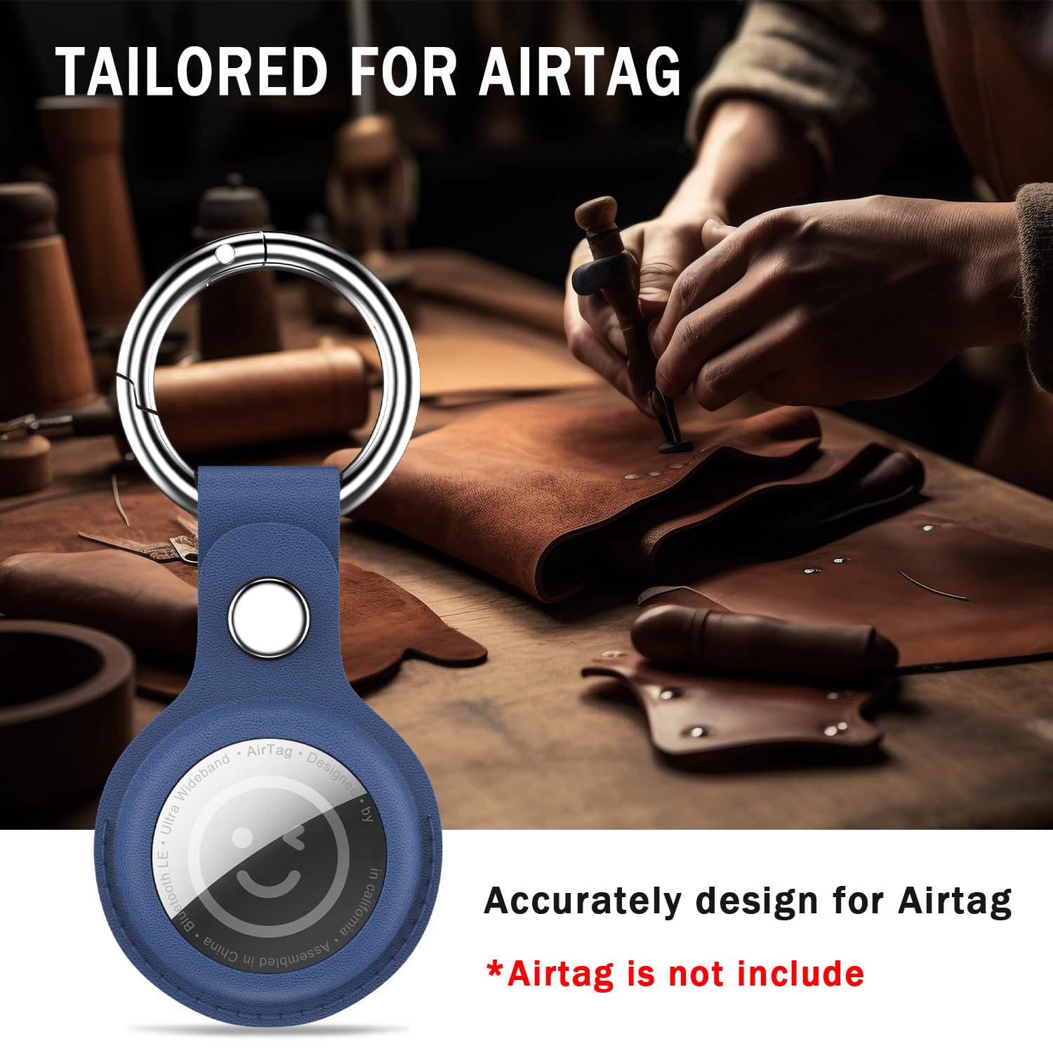 キーリング付きエアタグホルダー 4個パック Amazon.co.jp: 4パック Apple Airtagホルダー対応、AirTags